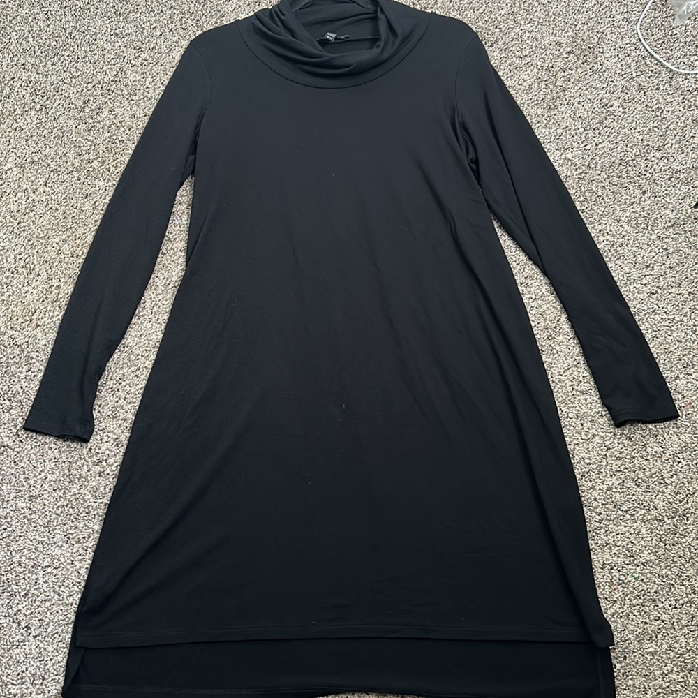 Eileen fisher black mini dress size medium - Picture 12 of 12